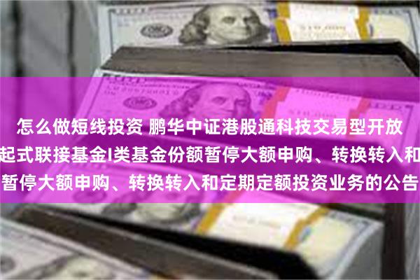 怎么做短线投资 鹏华中证港股通科技交易型开放式指数证券投资基金发起式联接基金I类基金份额暂停大额申购、转换转入和定期定额投资业务的公告